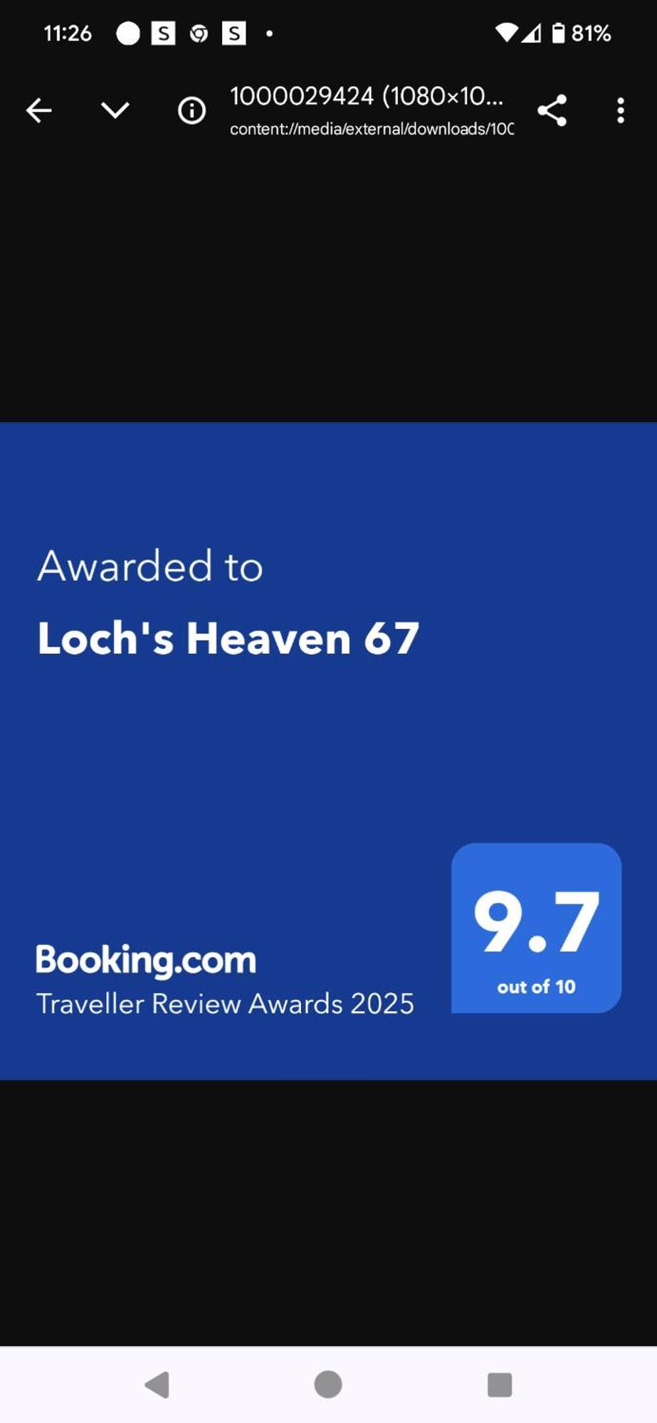 Loch'S Heaven 67 Villa Balminnoch Ngoại thất bức ảnh